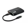Gembird A-CM-HDMIF2-01 USB-C to dual HDMI adapter, 4K 60Hz, Juoda