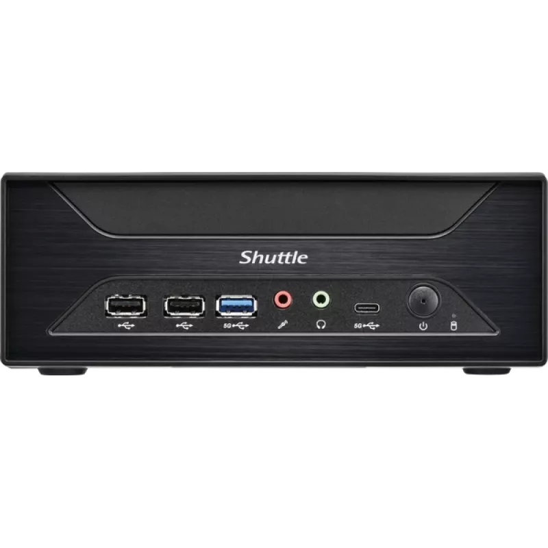 Shuttle PIB-XH81001 XH810XPC plonas Barebone, LGA 1851, Intel H810, 2xHDMI, 1x DP, 1x VGA, 2x COM