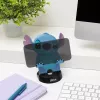 Išmaniojo telefono laikiklis Paladone PP13486LS Stitch dizainas — reguliuojamas stovas telefonams ir mažiems planšetiniams kompiuteriams