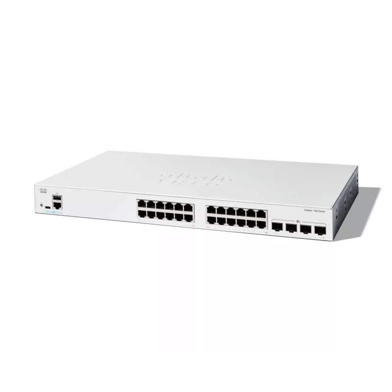 Valdomas komutatorius Cisco Catalyst 1300-24T-4X 24 prievadų GE 4x10GE SFP+