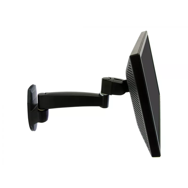 Ergotron 200 Series - Tvirtinimo rinkinys (Sieninė ranka) - Monitoriui - 1 prailginimas - Plienas - Juoda - Ekrano dydis: iki 81,3 cm (iki 32 colių)
