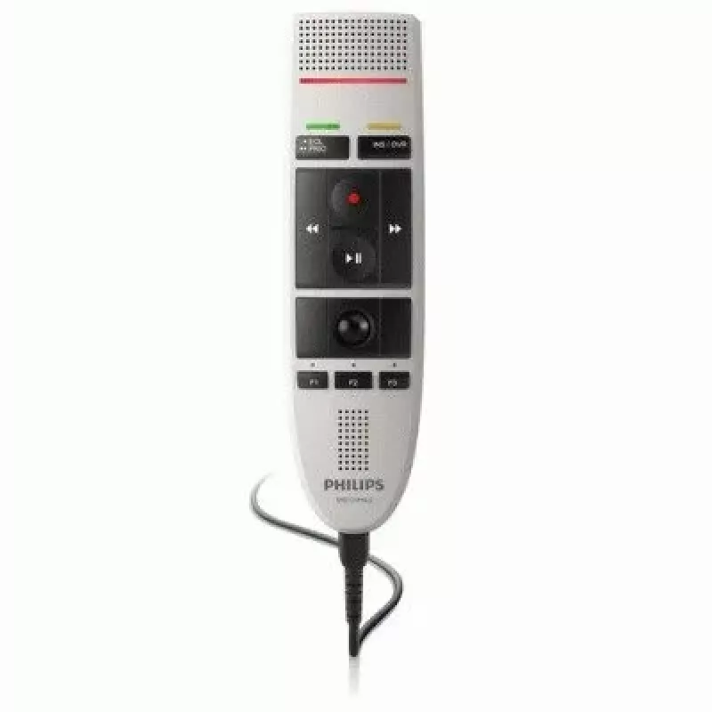 Diktavimo mikrofonas Philips SpeechMike III LFH3200 profesionalus rankinis diktavimo mikrofonas su mygtukų valdymu