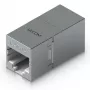 Inline RJ45 jungtis UBIQUITI UACC-RJ45-COUPLER-C6A Compact — RJ45 Cat6A tiesioginė jungtis