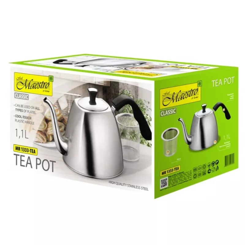 Maestro MR-1333-tea 1,1 l nerūdijančio plieno