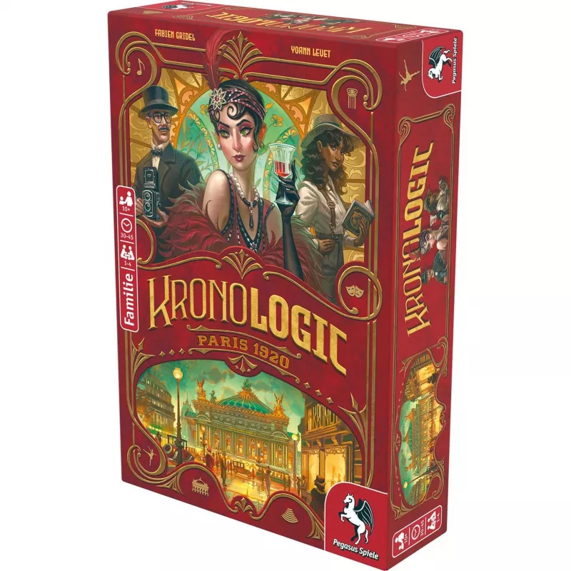 Kronologic - Paryžius 1920, stalo žaidimas