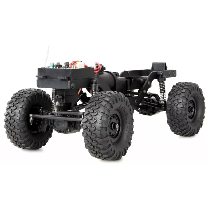 RC vikšrinis Amewi Mini-D90 4WD 1:16 RTR — mastelis 1:16, 4 varantieji ratai, paruoštas naudojimui