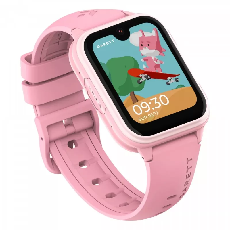 Išmanusis laikrodis Garett Kids Vibe 4G rožinis