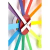 NeXtime klok 2995di Colour Guide, Ø 60 cm, sieninis, daugiaspalvis