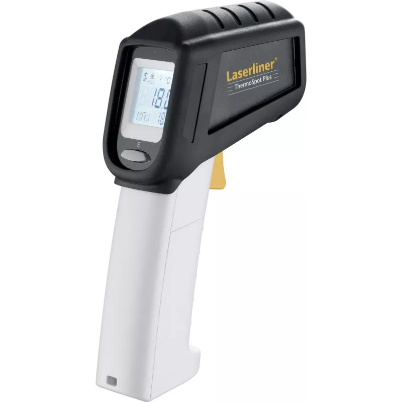 Laserliner ThermoSpot Plus vidaus / lauko -38–600 °C 12 m