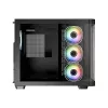 Kompiuterio korpusas LC-Power LC-8001B-ON Midi Tower juodas