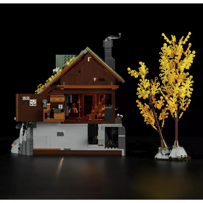 Lumibricks Mountain Cabin statybinių kaladėlių rinkinys