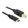 USB laidas DeLOCK 2m USB2.0-C/USB2.0-B