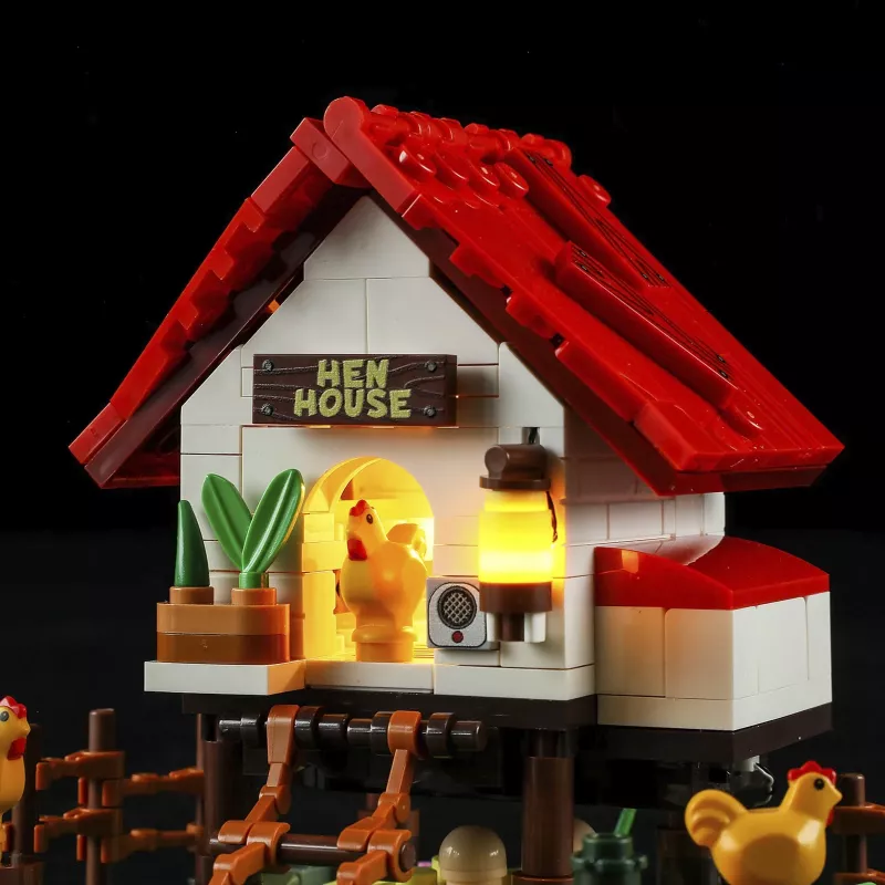 Lumibricks The Chicken Coop Building Set