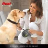 Ištraukiamas šuns pavadėlis Flexi Juoda Design M, juostinis pavadėlis, 5 m, vidutinėms veislėms (10–25 kg), maks. apkrova 20 kg