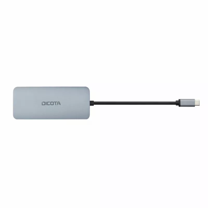 Dicota USB-C 8-in-1 Multi Hub 4K PD 100W sidabrinis