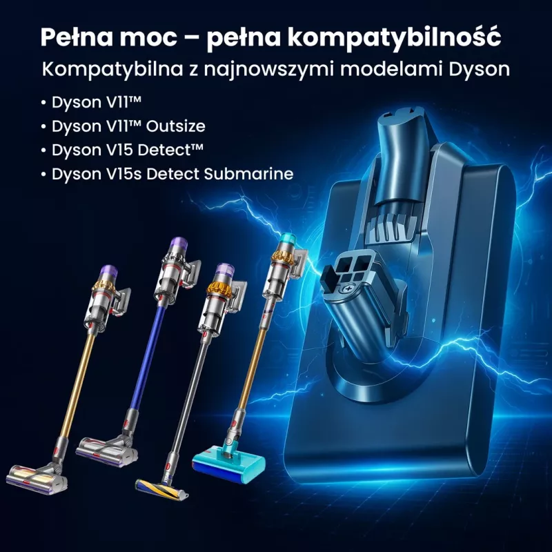 Baterija dulkių siurbliui Dyson V11 25,2 V