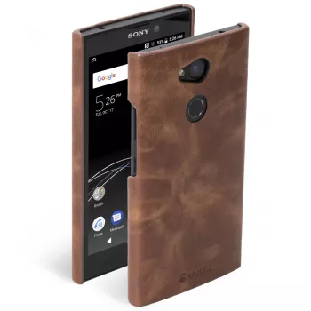 Dėklas Krusell Sunne, skirtas Sony XPERIA L2, 14 cm (5,5 colio), rudas