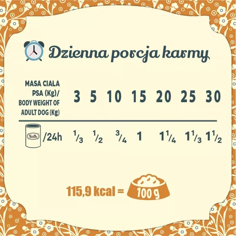 FOLK Traditional polish rabbit feast - šlapias šunų maistas - 800g