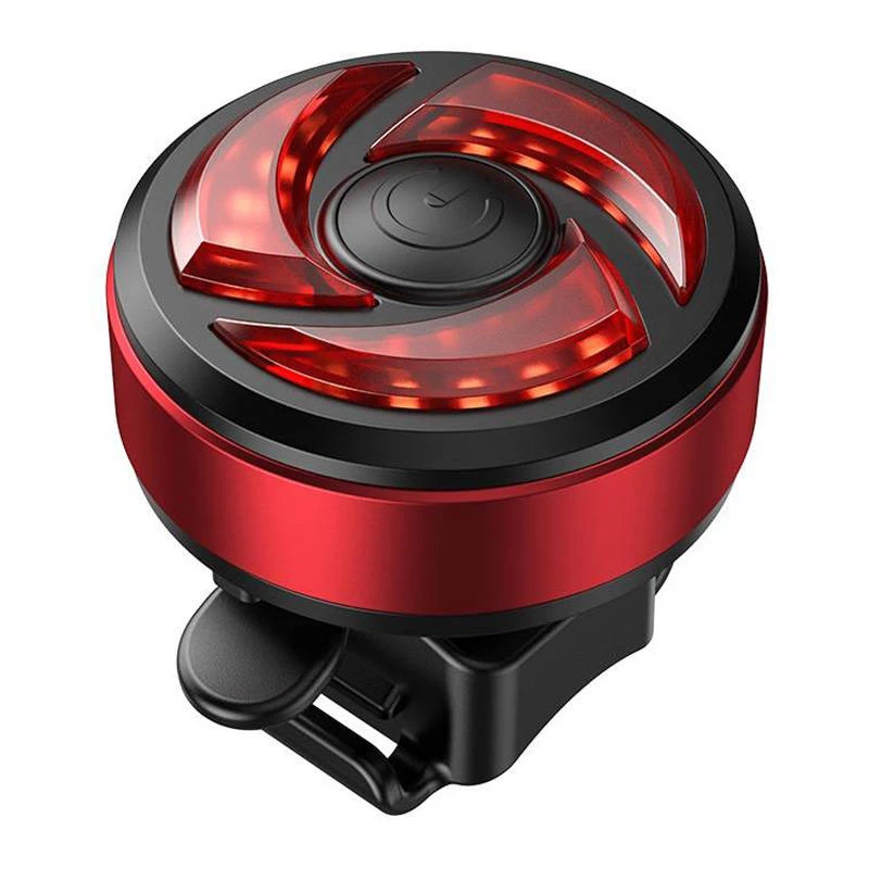 Galinis dviračio žibintas Superfire BTL02 USB, 330 mAh baterija, USB įkraunamas, galinis apsaugos žibintas