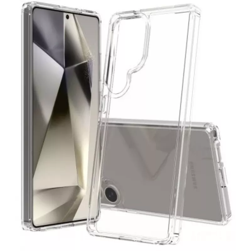 Dangtelis Screenor BUMPER Samsung Galaxy S25 Ultra 17,5 cm Skaidrus