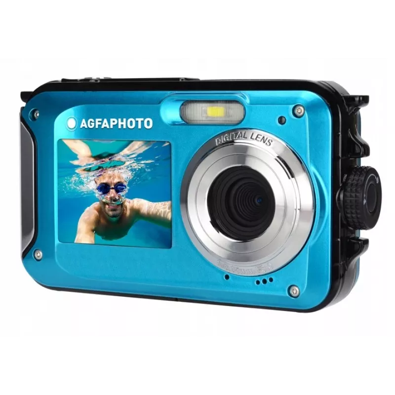 AgfaPhoto Realishot WP8000 vandeniui atsparus kompaktiškas skaitmeninis fotoaparatas