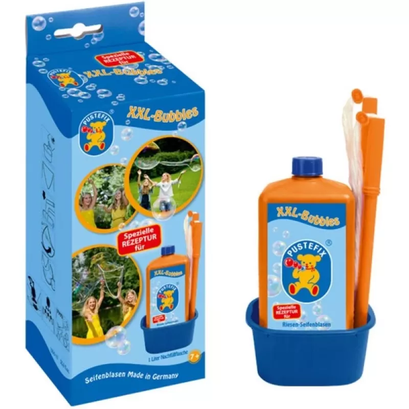 Burbulų skystis Pustefix XXL Bubbles papildymo butelis 420869858 (skystas burbulų skystis)