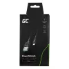 USB 2.0 laidas Green Cell KABGC23, USB A – Micro-USB B, 0,3 m, juodas