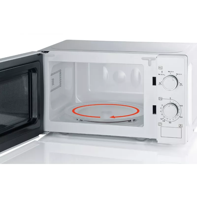 Severin MW 7770 mikrobangų krosnelė Balta Solo mikrobangų krosnelė Pastatoma 20 L 700 W