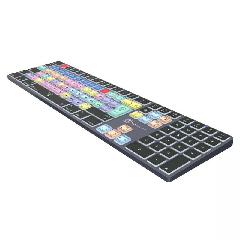 Logickeyboard LKB-PPROCC-TM-UK klaviatūra, biuro, Bluetooth, QWERTY, anglų, pilno dydžio