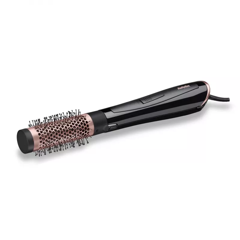 BaByliss Perfect Finish karšto oro šepetys Warm Juoda 1000 W 86,6 (2,2 m)