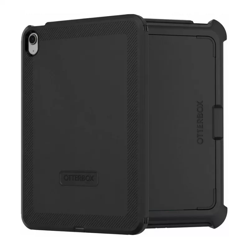 Apsauginis OtterBox Defender dėklas Apple iPad Air 11 colių (M3/M2/5/4 kartos) — juodas