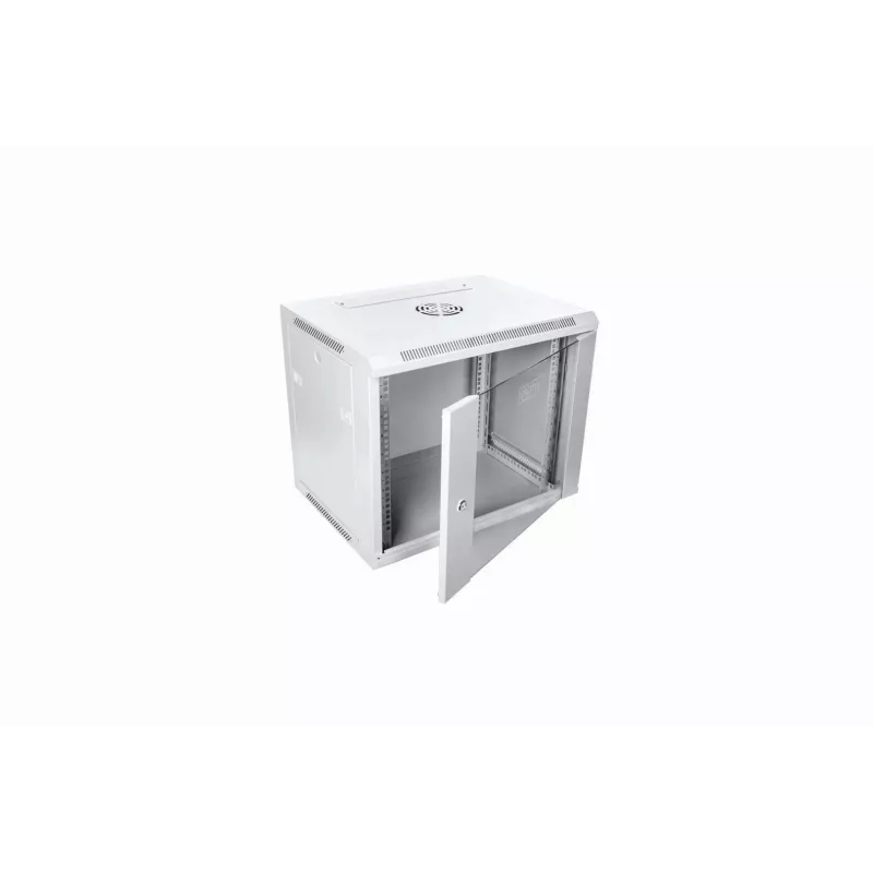 Digitus DN-W19 09U/450 stovo spinta 9U sieninė spinta šviesiai pilka