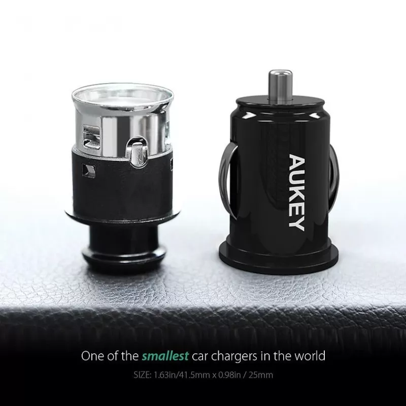 MOBILUS AUTOMOBILINIS ĮKROVIKLIS CC-S1/MINI RTL LLTS86107 AUKEY