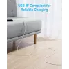 USB A–USB C laidas Anker A81H5G21 — 0,9 m, baltas