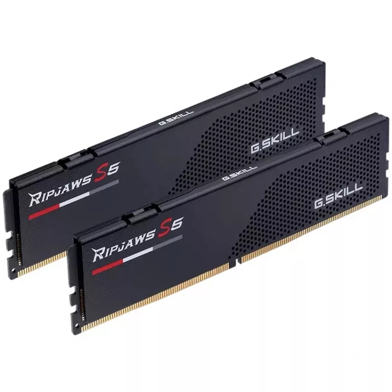 DIMM 32 GB DDR5-6000, Arbeitsspeicher schwarz, F5-6000J2836G16GX2-RS5K, Ripjaws S5, INTEL XMP