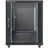 Tinklo stovo korpusas QOLTEC 54518 19 colių 15U — plieninis 19 colių įrangos gaubtas