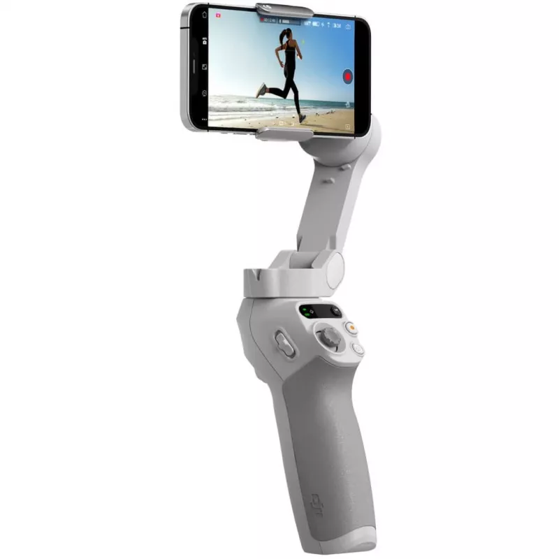 DJI OM SE gimbalas pilkas Bluetooth įsk. mobiliojo laikiklį krepšys maks. apkrova 290 g
