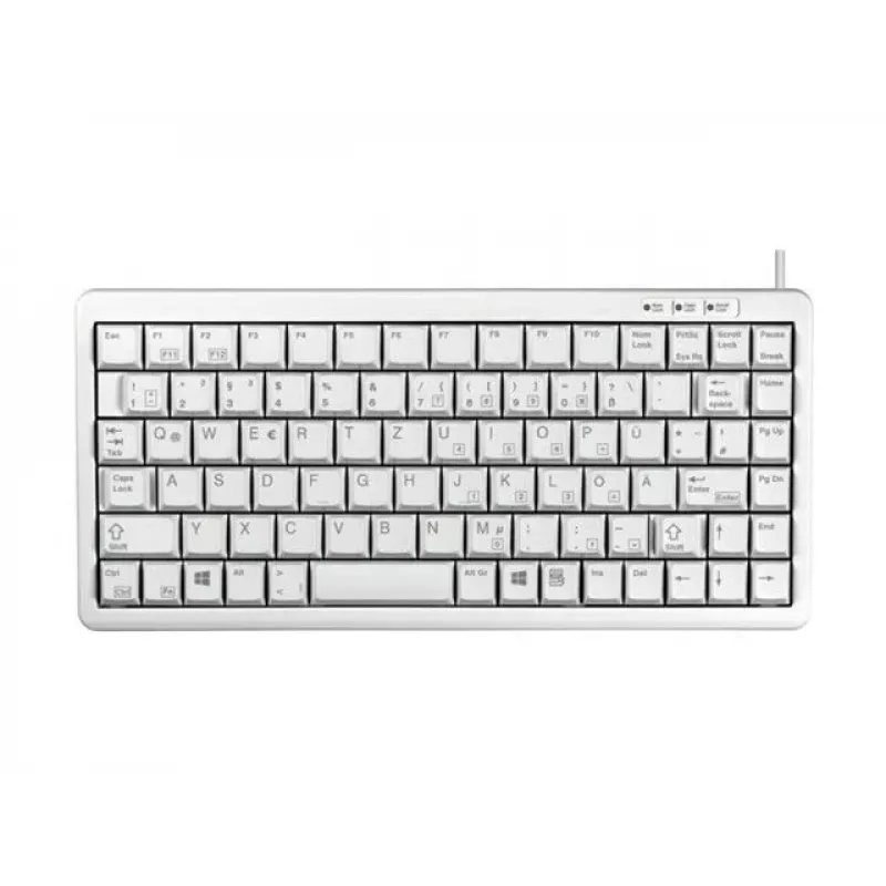 CHERRY Compact , Combo (USB + PS/2) klaviatūra Office USB + PS/2 QWERTY Pilka