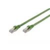 Tinklo kabelis Digitus CAT 6A S/FTP RJ-45 3 m žalias