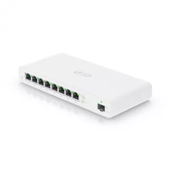 Ubiquiti Networks UISP valdomas L2 gigabitinis eternetas (10/100/1000) maitinimas per eternetą (PoE) baltas (UISP-S-EU)