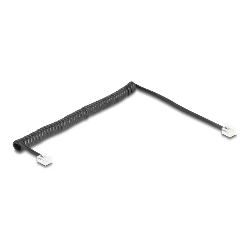 Telefono laidas DeLOCK 90202 2 m Juodas