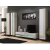 Cama lentynų stovas VIGO NEW 180/40/30 sonoma/baltas blizgesys