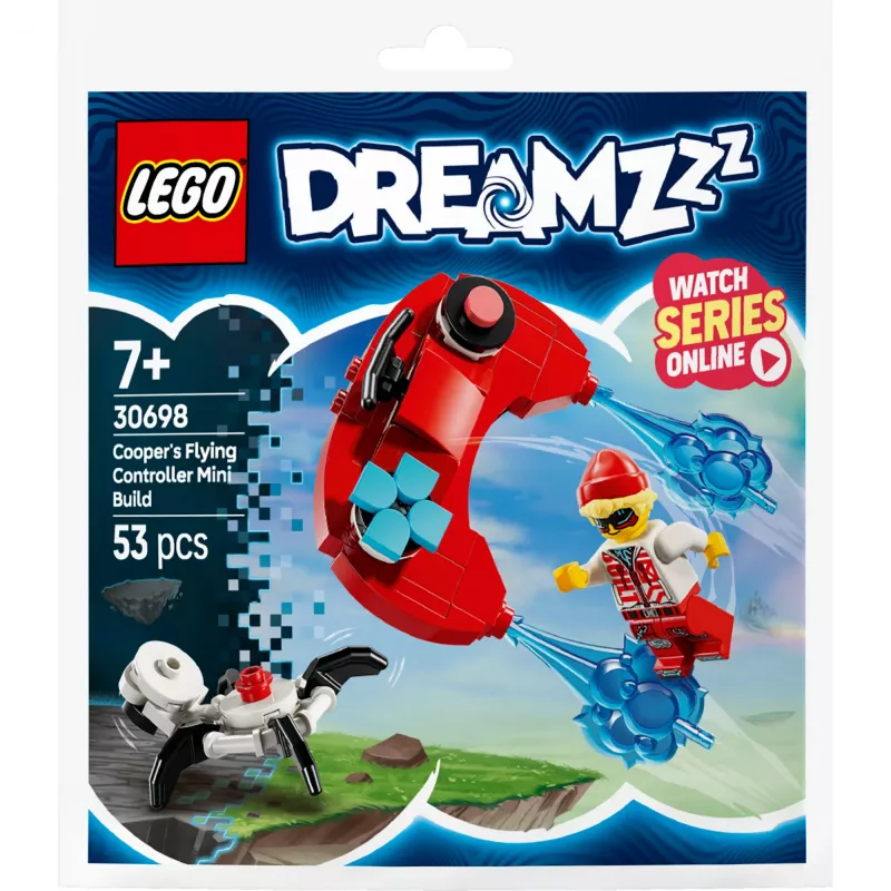 Konstruktorius LEGO Mini modelis Cooper's Flying Controller 30698 – mažas parodomasis modelis