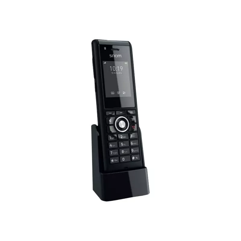 Belaidis telefonas Snom M85 su skambintojo ID, juodas