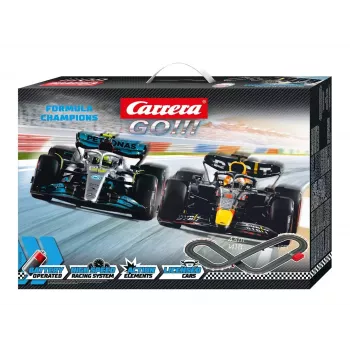 Slotinių automobilių rinkinys Carrera Formula Champions 4,3 m trasa – Carrera modelis 20063518