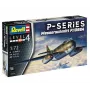Plastikinis lėktuvo modelis REVELL Messerschmitt P.1099A-P-SER mastelis 1/72