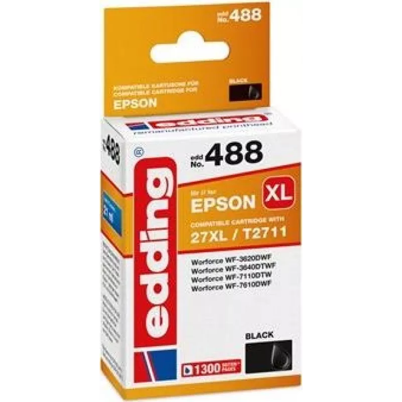 Edding 18-488 spausdintuvo eksploatacinė medžiaga, juoda