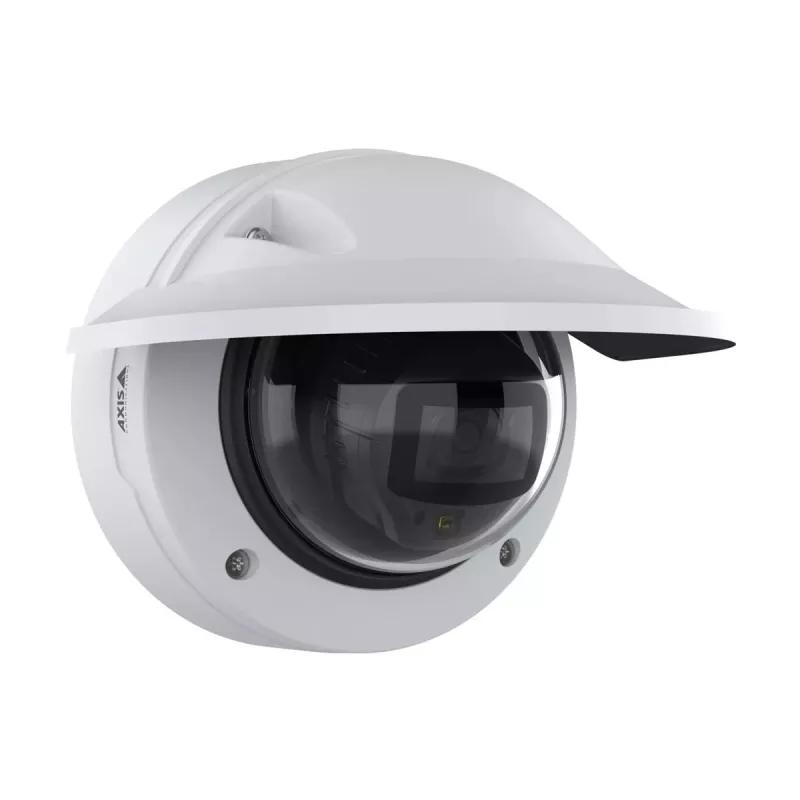 IP stebėjimo kamera Axis P3278-LVE — kupolinė, 3840×2160, vidaus ir lauko, montavimas prie lubų/sienos, 1/1,8 colio CMOS, 0,03 lx, 103° H