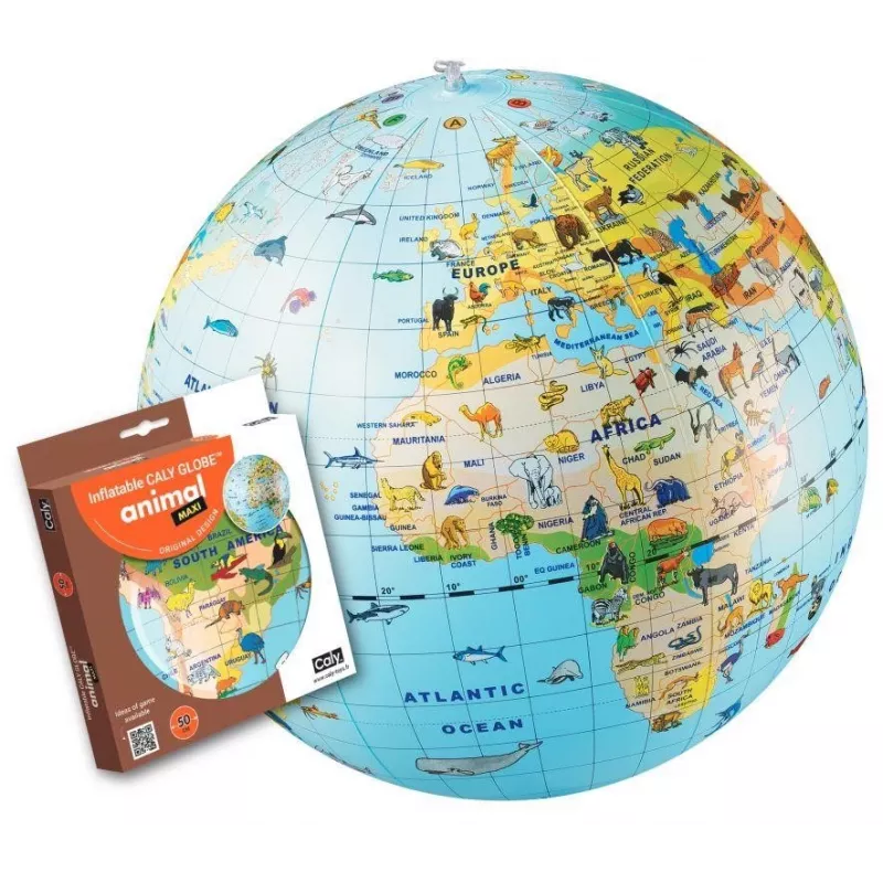 Caly Animal Globe Maxi Globe 50 cm, Multi