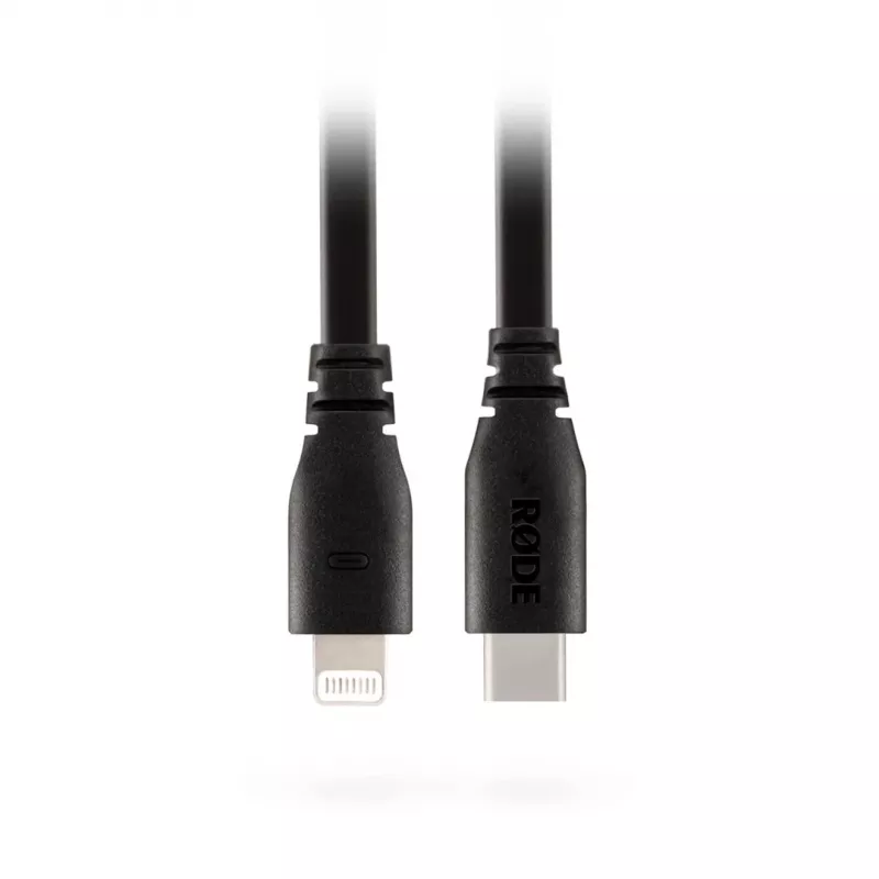 Rode SC19 1,5 m USB-C į Lightning laidas - juodas